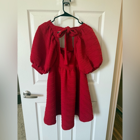 Free People Red Mini Dress - Picture 2 of 3